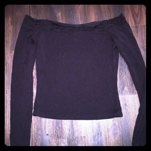 Women’s Forever 21 Black Long Sleeve *free*